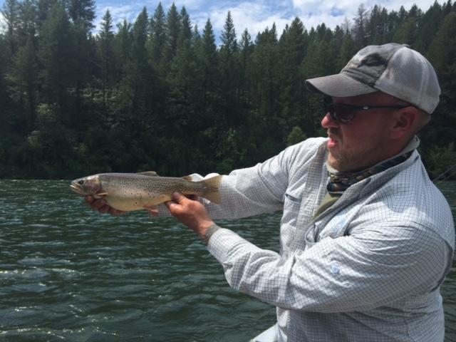 Three Rivers Ranch Guide with fat trout